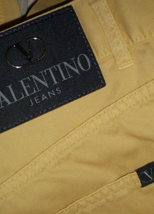 Жовті джинси valentino 32 р. 50 l-xl, бавовна жіночі4 фото