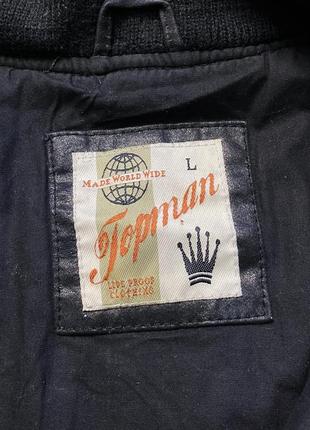 Куртка из ткани с эффектом кожи topman3 фото