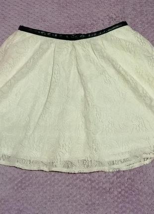 Кружевная юбка topshop1 фото