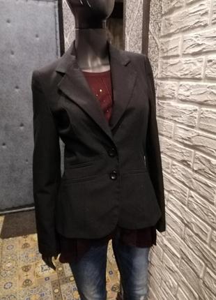 Пиджак черный new look рр 38 (м,10)