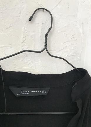 Zara стильная блуза с бахромой6 фото