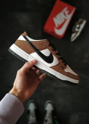 Мужские кроссовки nike sb dunk brown 40-41-42-43-448 фото