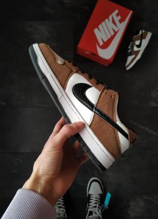 Мужские кроссовки nike sb dunk brown 40-41-42-43-442 фото