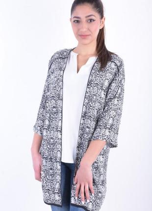 Кімоно накидка з анімалістичним принтом від object