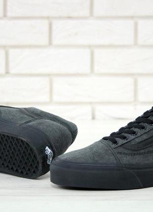 Кеды  old skool dark grey/black2 фото