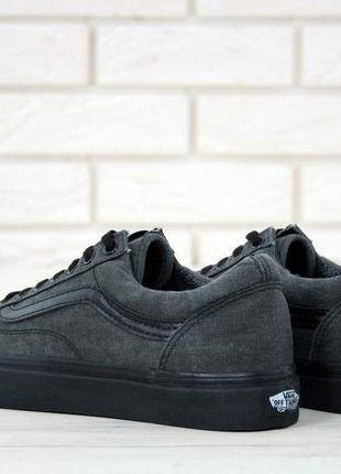 Кеди old skool dark grey/black4 фото