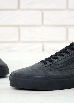 Кеди old skool dark grey/black5 фото