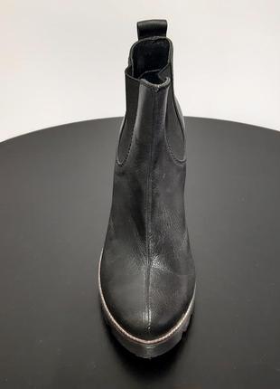 Ботильоны  italian design бренд чоботи черевики челсі не zara4 фото