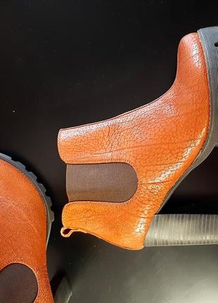 Ботильоны  italian design бренд чоботи черевики челсі не zara9 фото