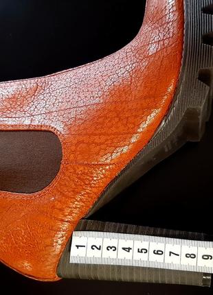 Ботильоны  italian design бренд чоботи черевики челсі не zara6 фото