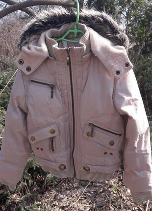 Курточка куртка брендовая gap (оригинал) 5 -7 лет+водолазка в подарок