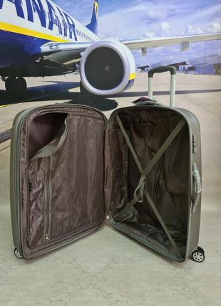 Дорожный большой чемодан из поликарбоната airtex  902  с увеличение6 фото