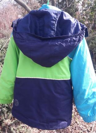 Курточка, куртка демисезонная лыжная glissade 4,5 - 6 лет2 фото