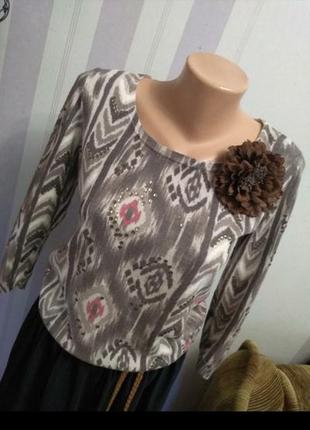 Натуральний легкий джемпер светр світшот на з,м1 фото
