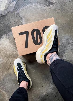 🔥 кросівки adidas yeezy 700 v3 "saflower" 🔥5 фото