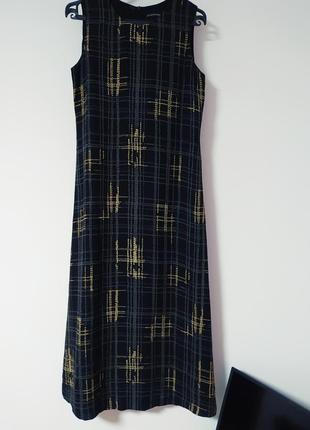 Довге ошатне плаття з візерунком хакі/беж josephine chaus1 фото