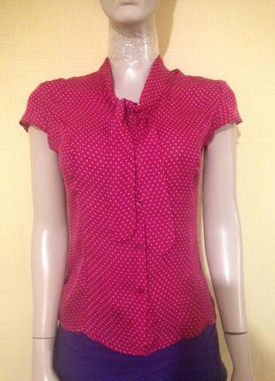 Шелковая блуза verona1 фото