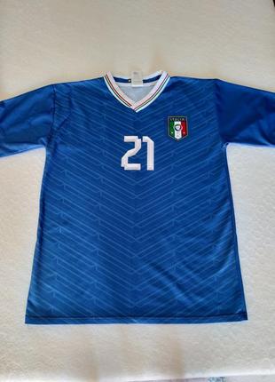 Футбольная футболка италия pirlo 21, размер s