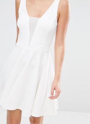 Белое классическое платье2 фото