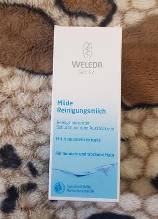 Нежное очищающее молочко для лица

weleda milde reinigungsmilch1 фото