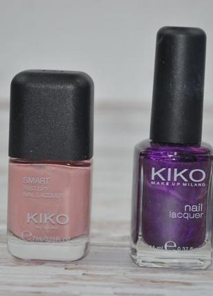 Быстросохнущий лак для ногтей kiko milano smart fast dry nail lacquer