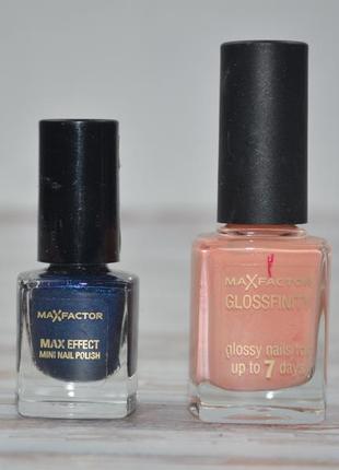 Фирменный лак для ногтей max factor glossfinity effect mini оригинал