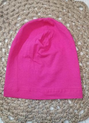 Шапка тоненькая хлопок