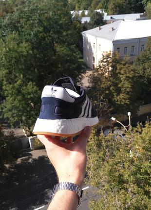 Кроссовки adidas iniki, адидас синие2 фото