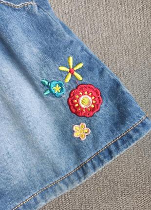Джинсовий сарафан, джинсова спідниця; джинсовый сарафан, джинсовая юбка3 фото