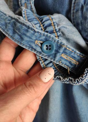 Джинсовий сарафан, джинсова спідниця; джинсовый сарафан, джинсовая юбка4 фото