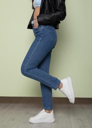 Крутые джинсы с высокой посадкой2 фото