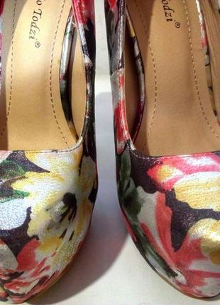 Эффектные туфли от бренда sergio todzi, р.36 код t36185 фото