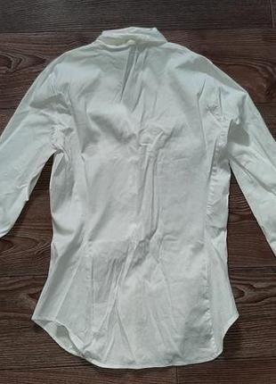 Сорочка-блуза бавовняна з довгим рукавом3 фото