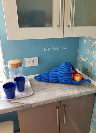 🐚вязаная ракушка