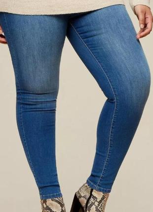 Суперовые джинсовые джеггинсы из органического хлопка батал dorothy perkins1 фото