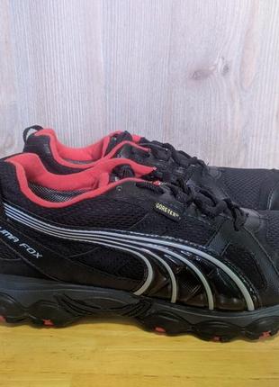 Трекінгові кросівки водостійкі дихаючі puma pumafox gtx, gore-tex