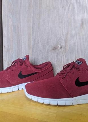 Кроссовки кожаные nike stefan janoski max i2 фото