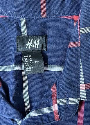 Рубашка  хлопок  h&m6 фото