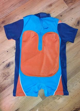 Детский солнцезащитный купальный костюм поплавок  для мальчика для отдыха бассейна2 фото