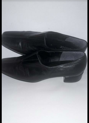 Туфли лоферы кожа от немецкого бренда gabor4 фото
