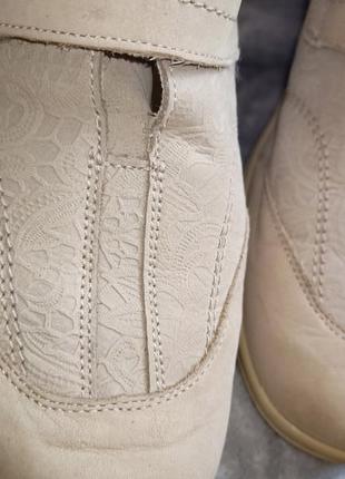 Релакс,комфорт!качественные нубуковые мягкие туфли,мокасины,41-41,5разм,германия.5 фото