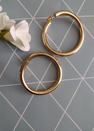 Об'ємні сережки кільця, серьги гвоздики кольца от asos4 фото