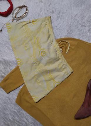 #дарую хлопковая трикотажная юбка мини безкоштовно2 фото