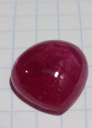 Натуральный рубин сердце (не бижутерия) природного происхождения мадагаскар