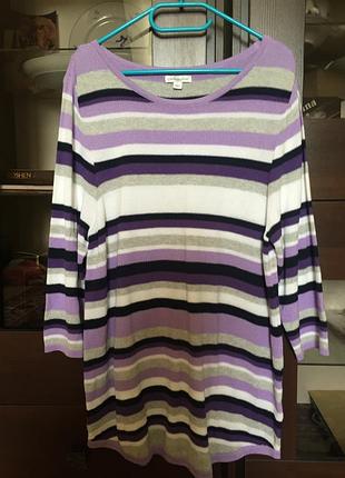 Кофта лонгслив батал marks & spenser