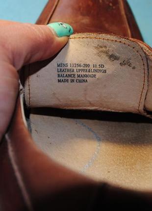 Туфли florsheim 45 размер кожа 3 2