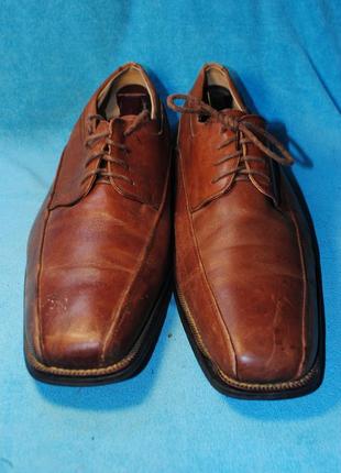 Туфли florsheim 45 размер кожа 3 9