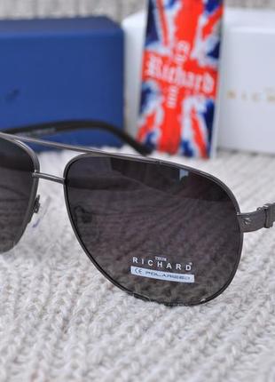 Фирменные мужские очки капля авиатор thom richard polarized окуляри