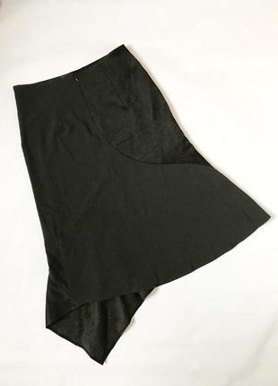 Ассиметричная юбка cos на мягкой котоновой подкладке5 фото