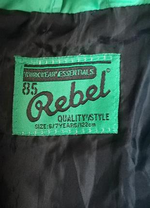 Безрукавка rebel 5-6 лет2 фото